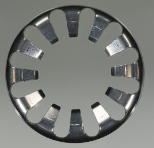 Round Sheet Metal Parts Manufactured by Copper Contacts China