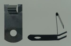 Sheet Metal Clip Part Manufactured by Copper Contacts China
